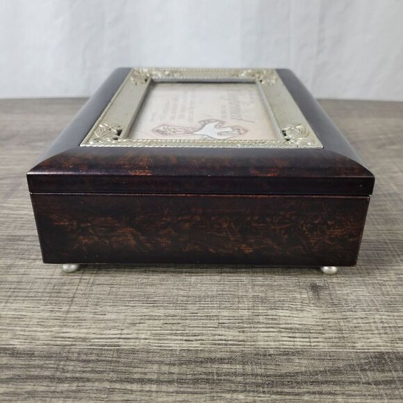 Cottage Garden Confirmation Photo Frame Music Box‎ - Picture 6 of 10